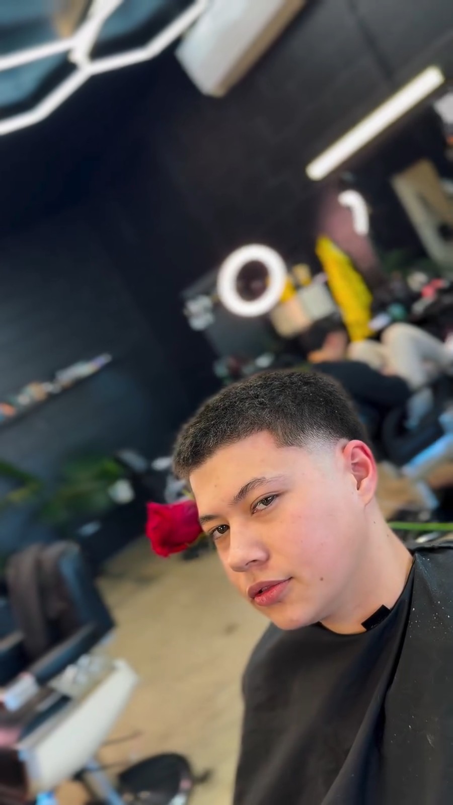 The same client after the texture transformation