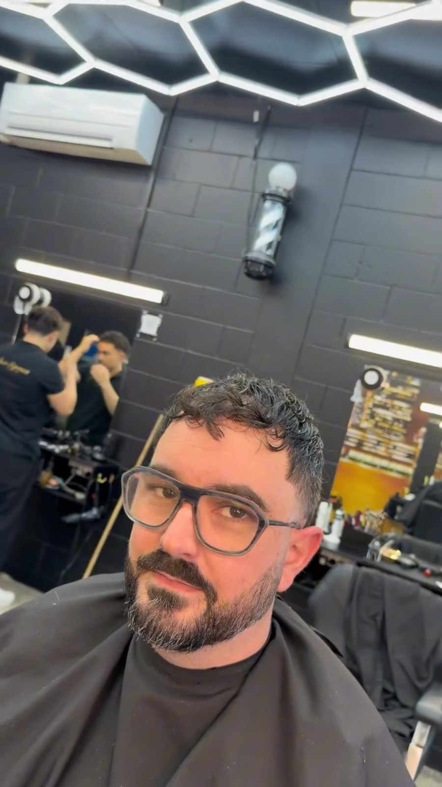 The same client after the confidence cut