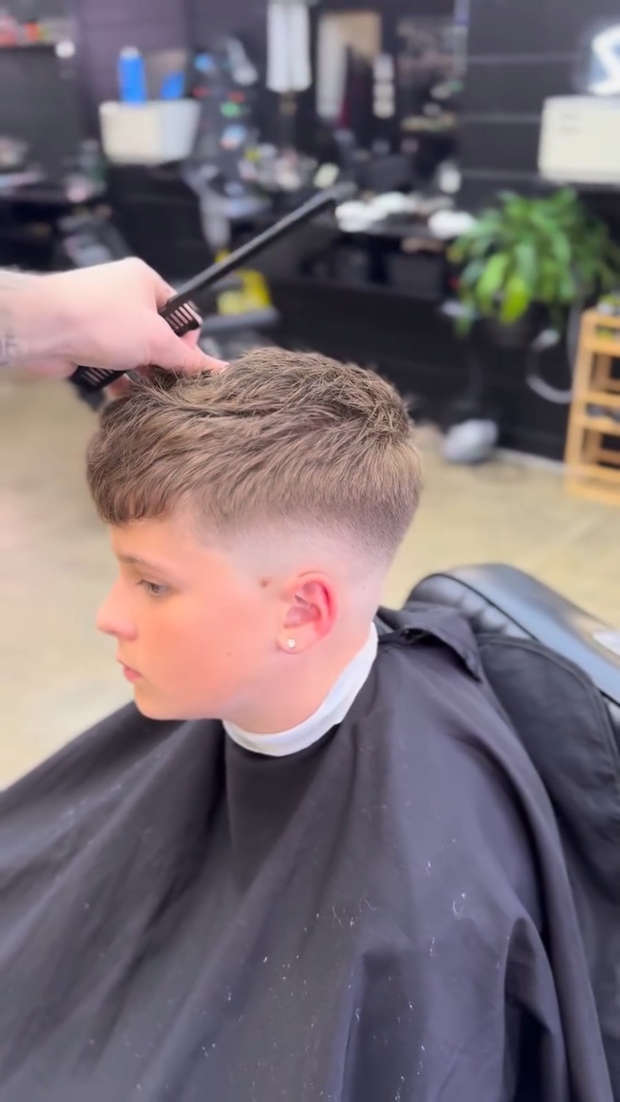 The same client after the young restyle